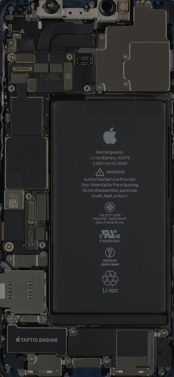iPhone Internal Components Wallpaper - apple Wallpaper