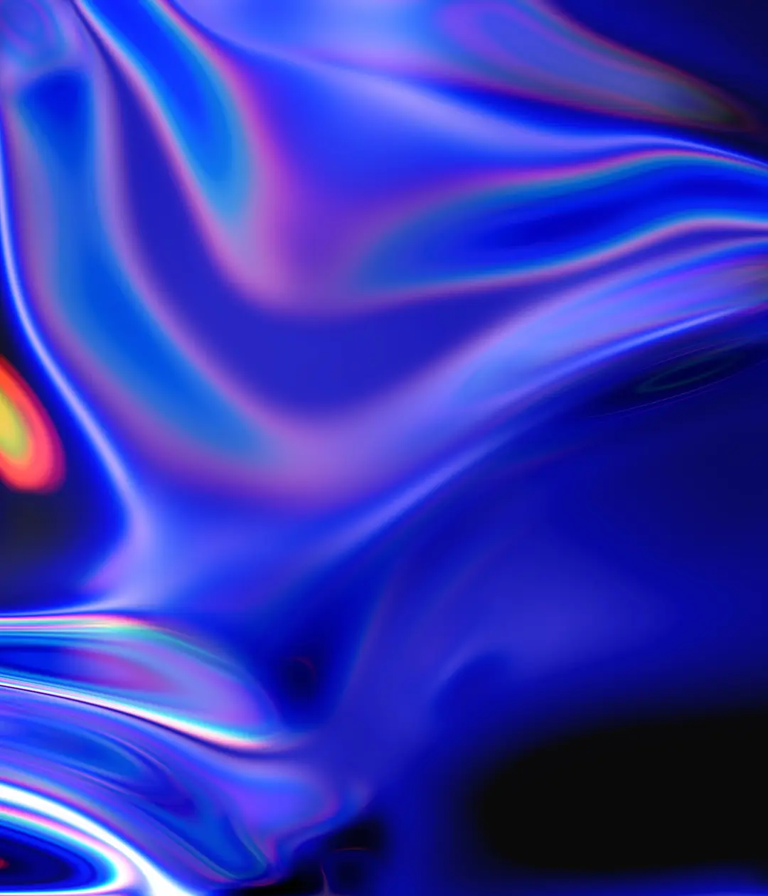 Iridescent Blue Abstract Flow - Related StockWalls wallpaper