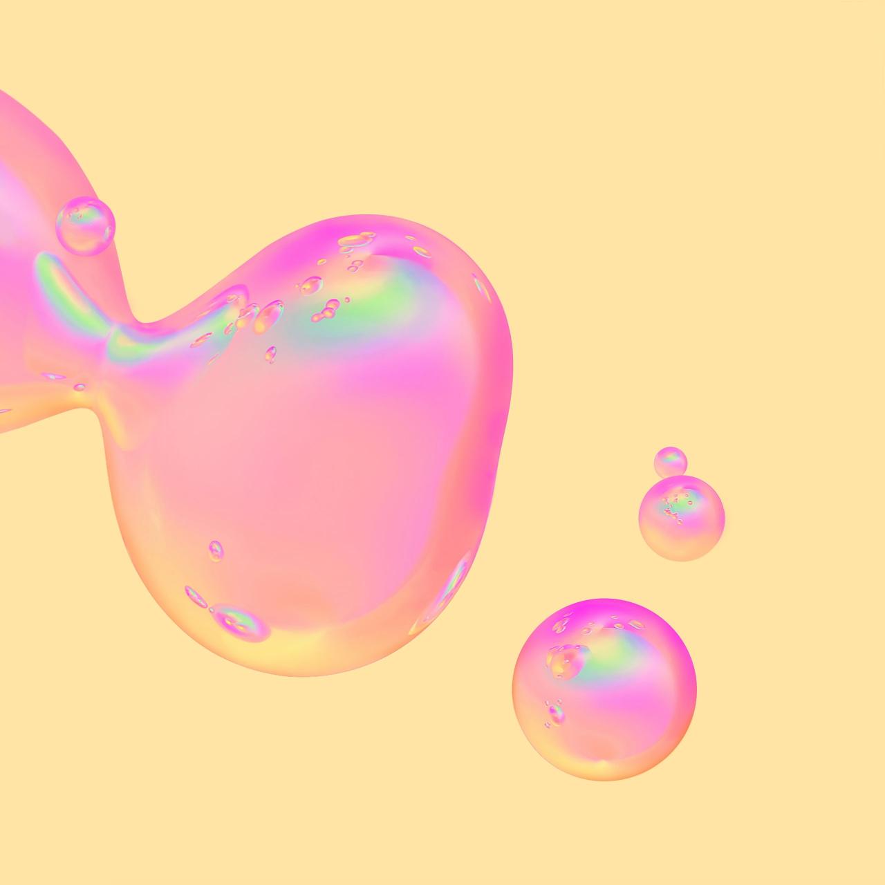 Iridescent Bubbles Abstract - Related StockWalls wallpaper