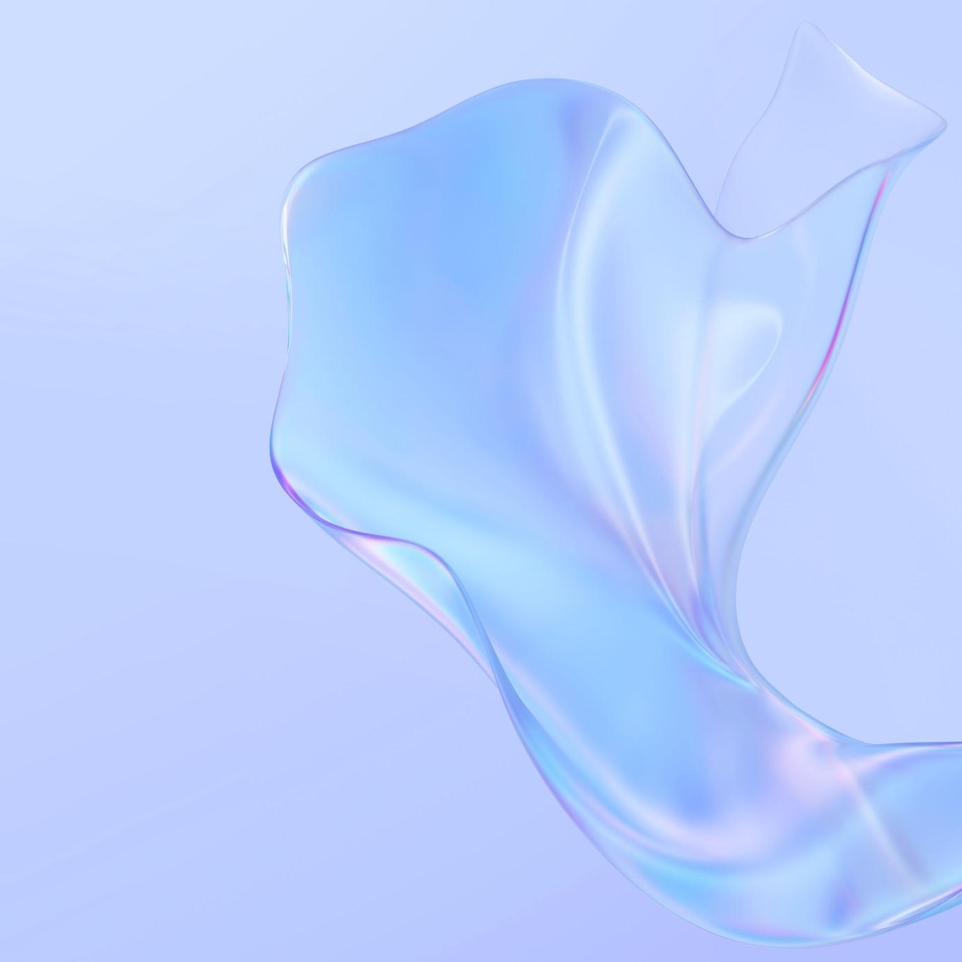 Iridescent Fluid Wave - Related 4K Wallpapers wallpaper