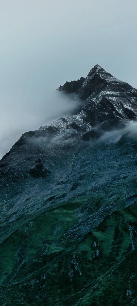 Misty Mountain Peak - Related Dope Wallpapers wallpaper