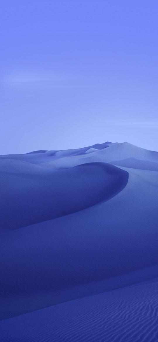 Monochromatic Blue Dunes - Related  wallpaper