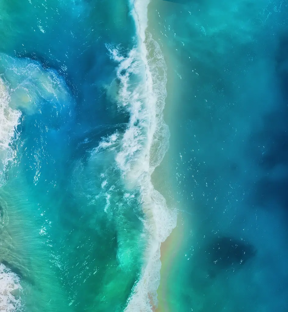 Ocean Wave Aerial View - Related Ghetto Wallpapers wallpaper