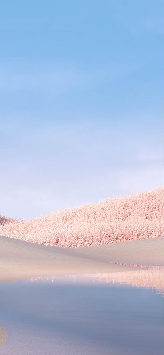 Pastel Desert Oasis