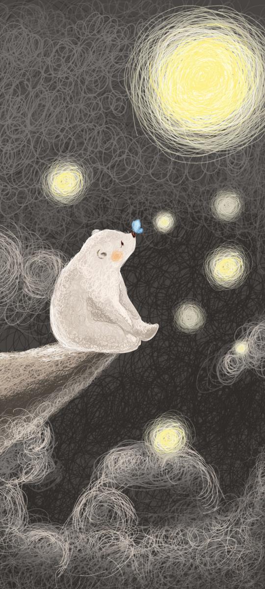 Polar Bear and Butterfly