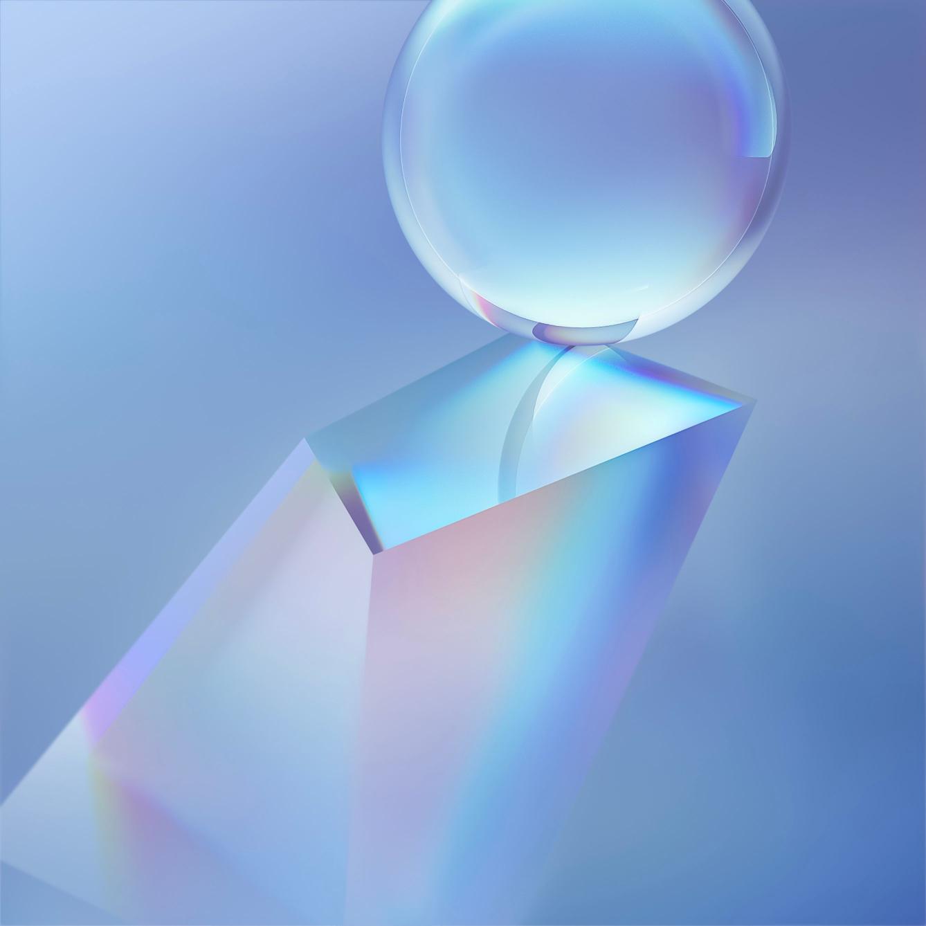 Prismatic Crystal Sphere - Related Ghetto Wallpapers wallpaper