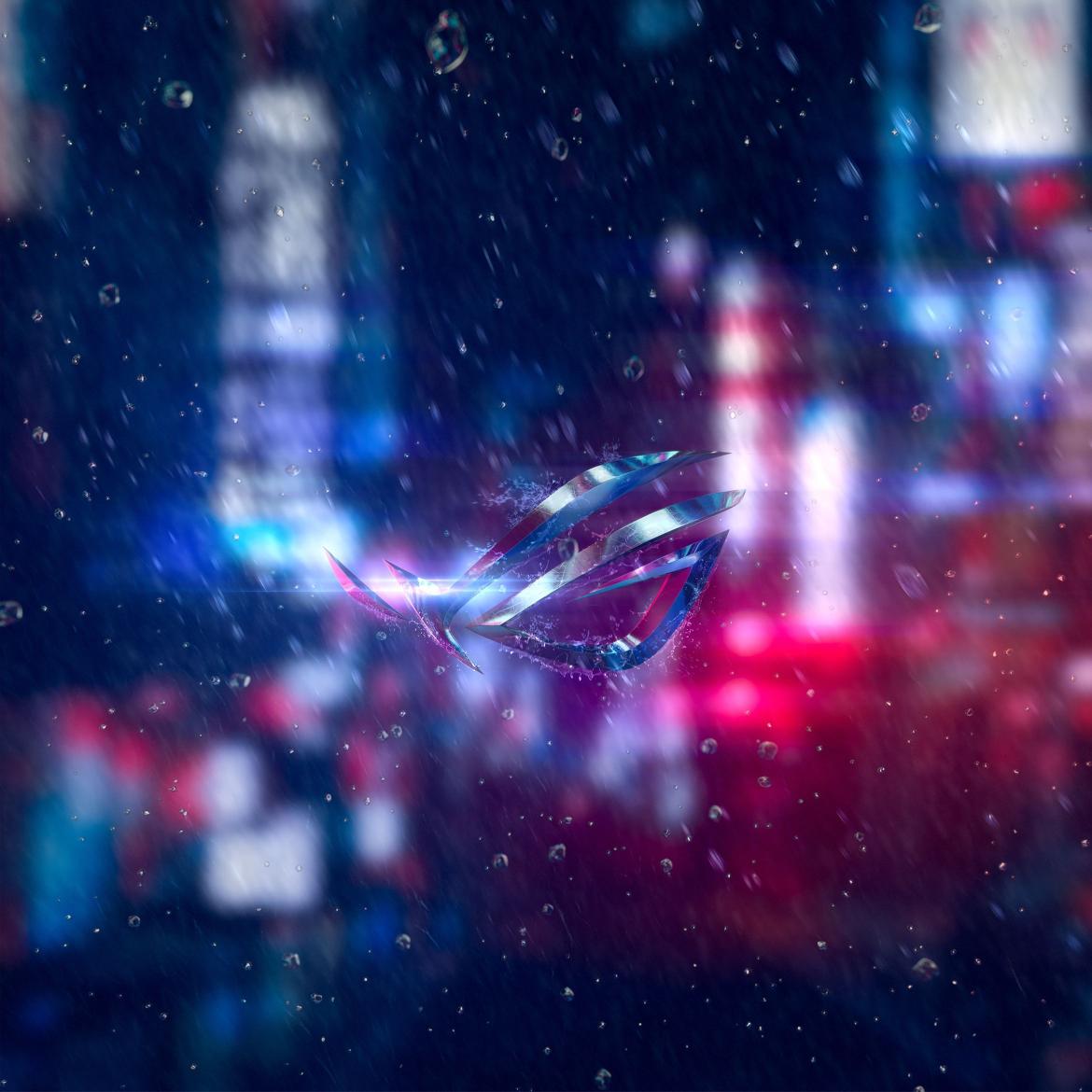 Rainy City ROG Logo - Related Dope Wallpapers wallpaper