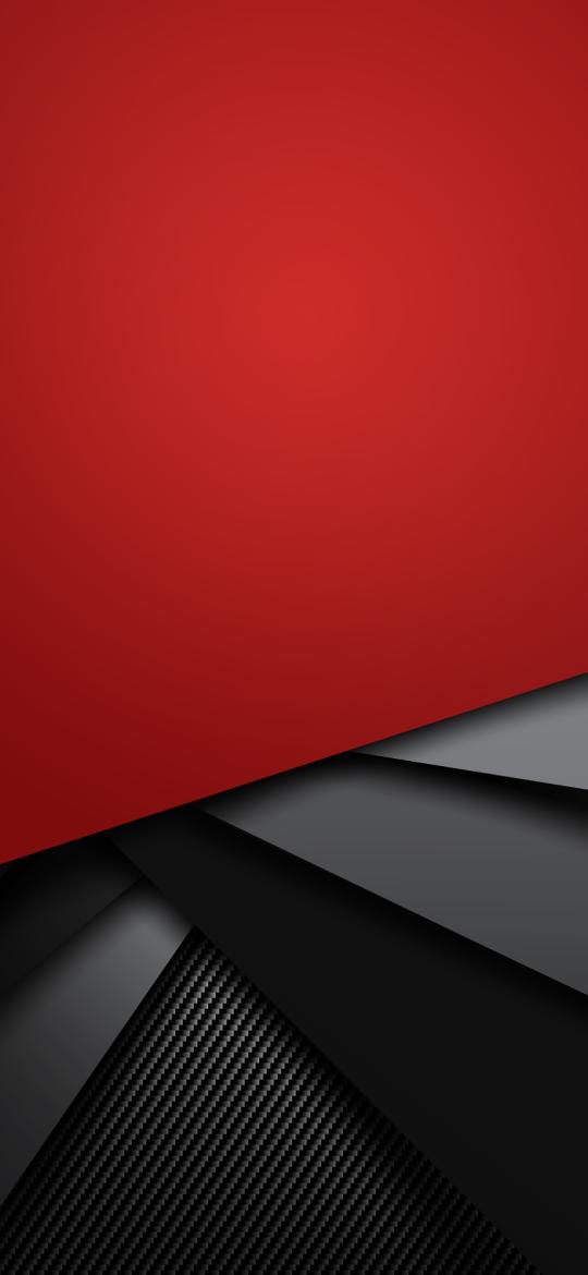 Red and Carbon Fiber