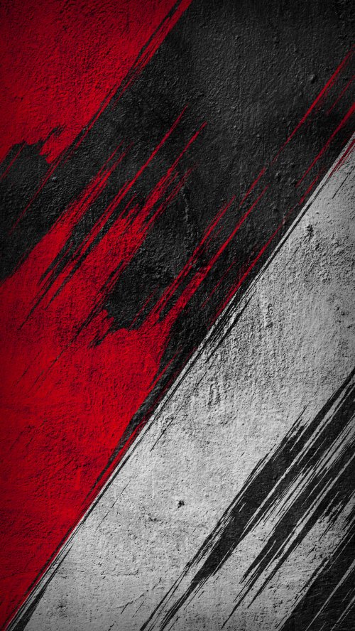 Red Black Texture Strokes - abstract Wallpaper