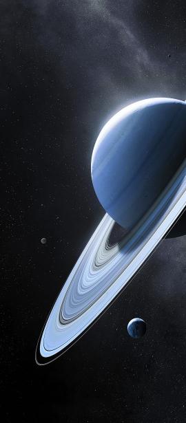 Ringed Blue Planet - Related Dope Wallpapers wallpaper