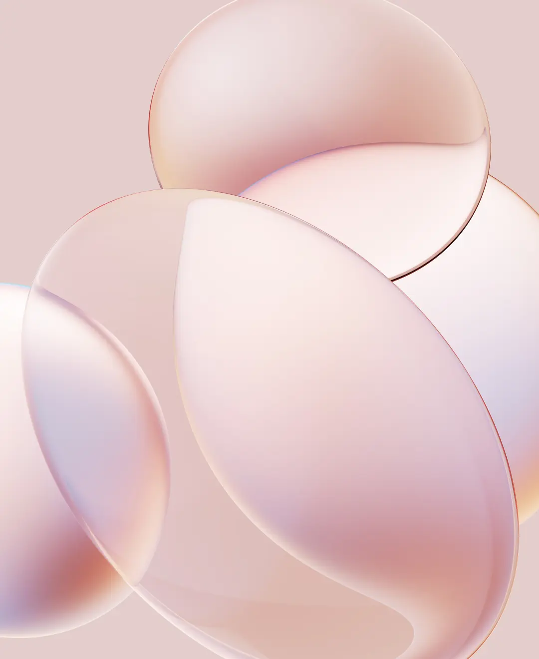 Rose Gold Abstract Orbs - Related 4K Wallpapers wallpaper