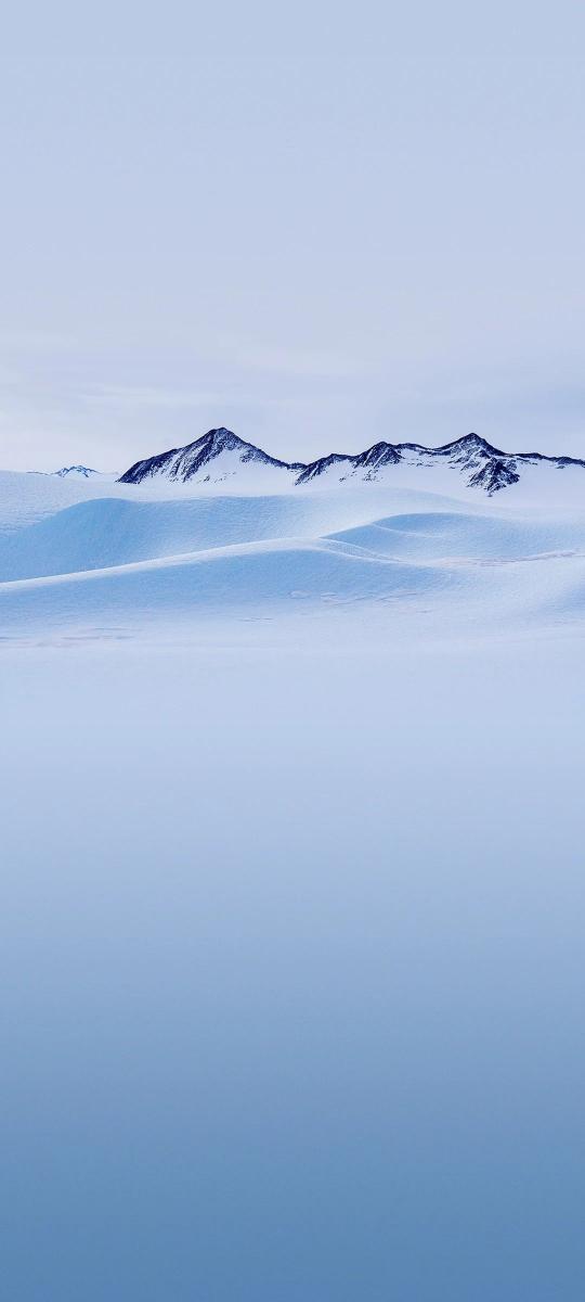 Serene Snowy Mountain Landscape - Related 4K Wallpapers wallpaper