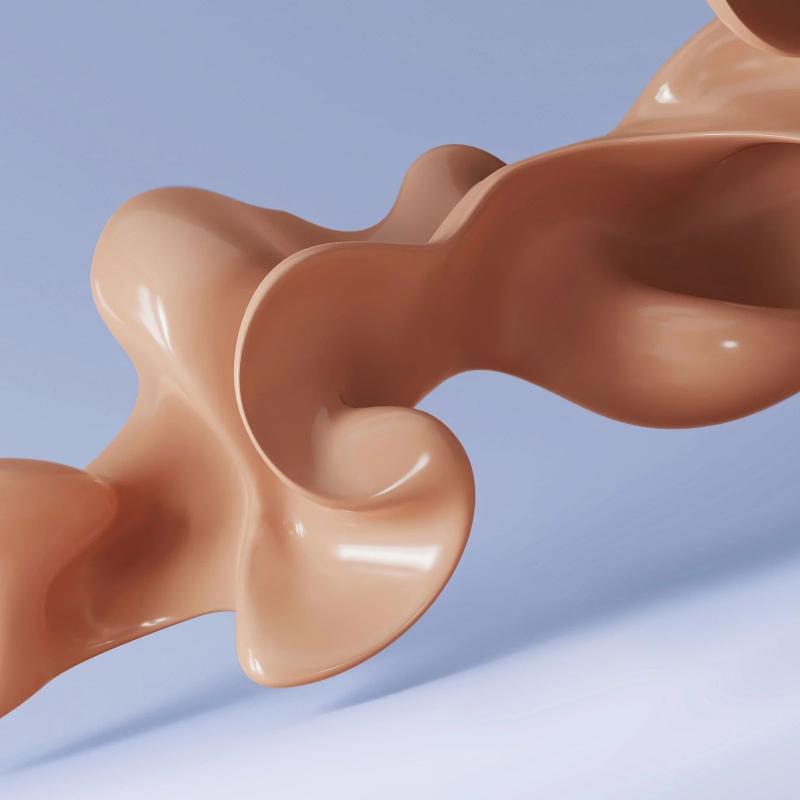 Smooth Fluid Waves - Related StockWalls wallpaper