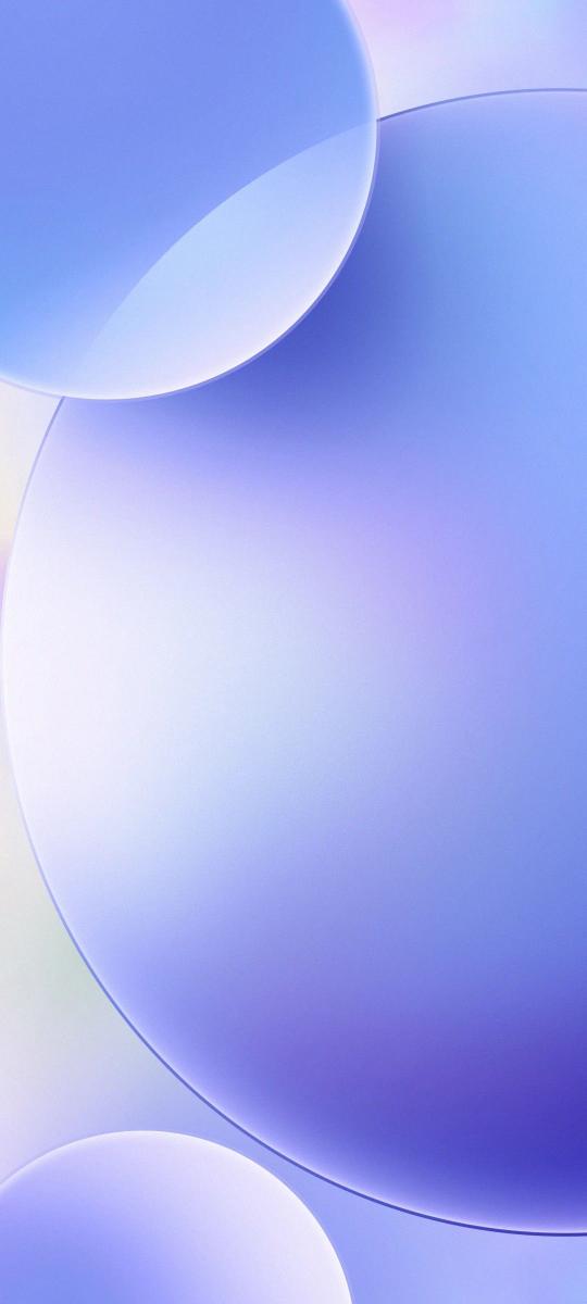 Soft Blue Gradient Spheres - Related StockWalls wallpaper