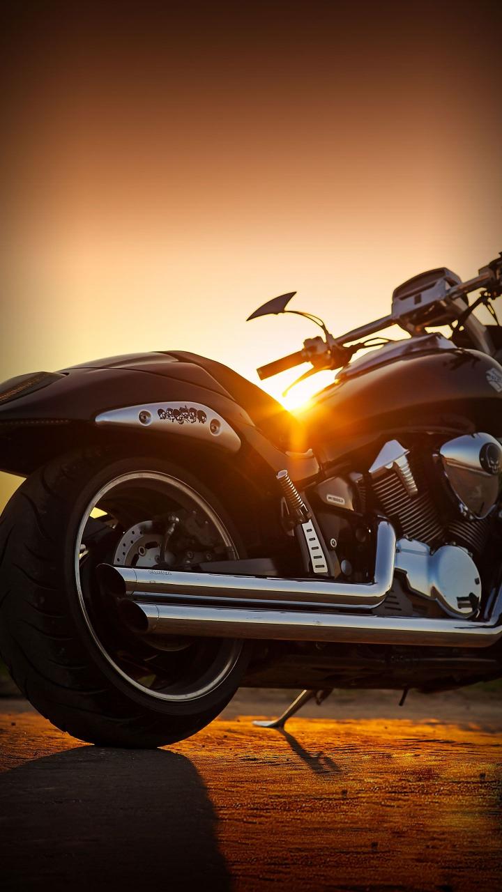 Sunset Motorcycle Ride - Related Ghetto Wallpapers wallpaper