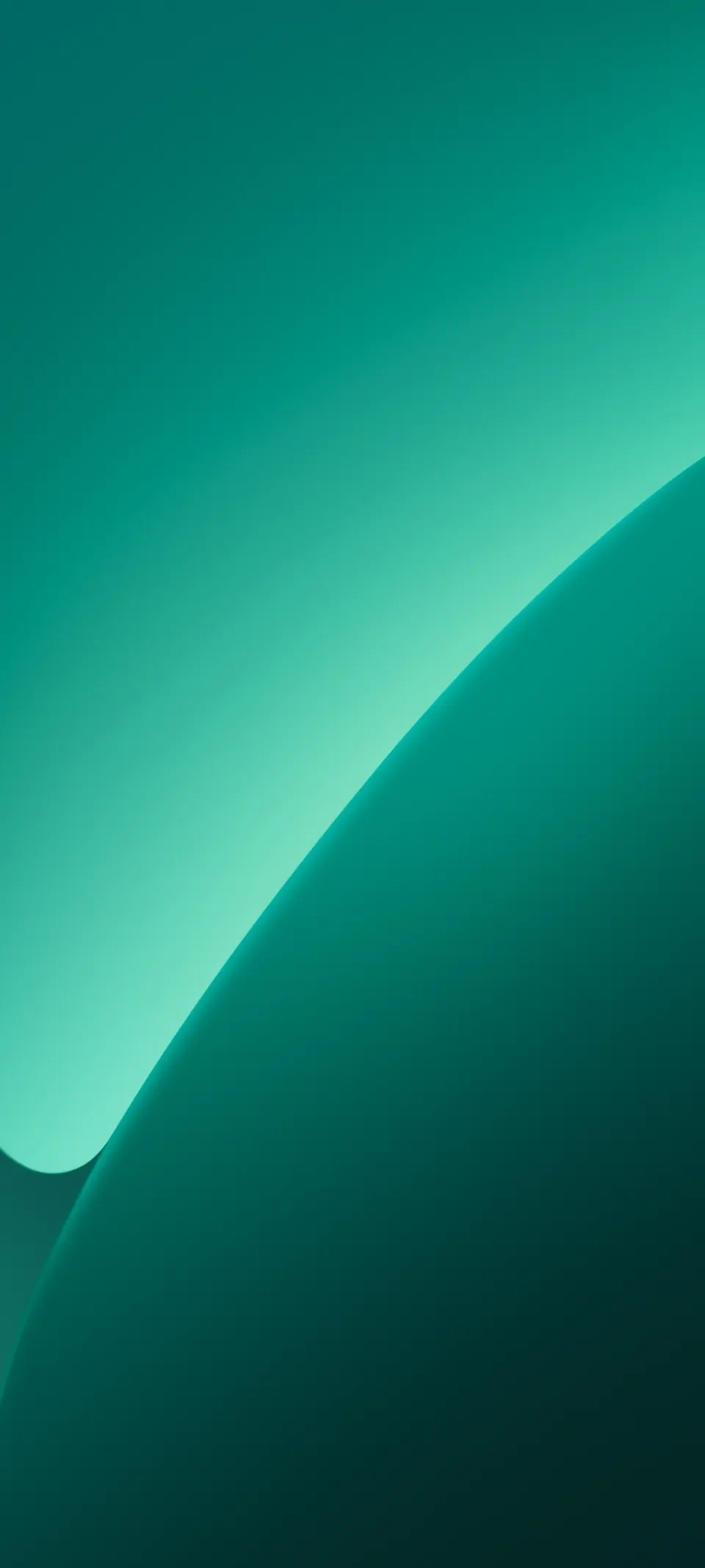 Teal Abstract Curve - abstract Wallpaper