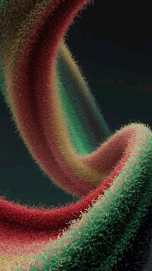 Textured Color Swirl - abstract Wallpaper