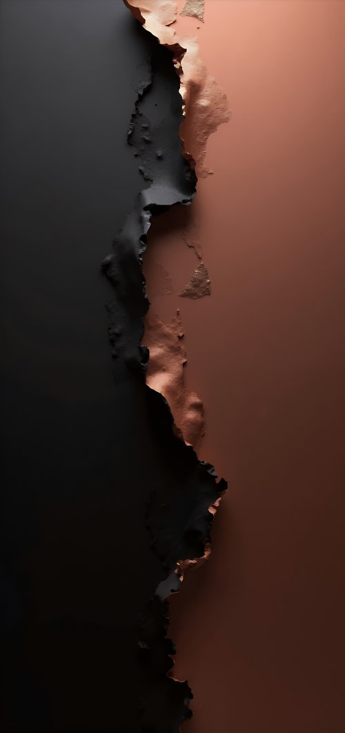 Torn Metal Texture - abstract Wallpaper
