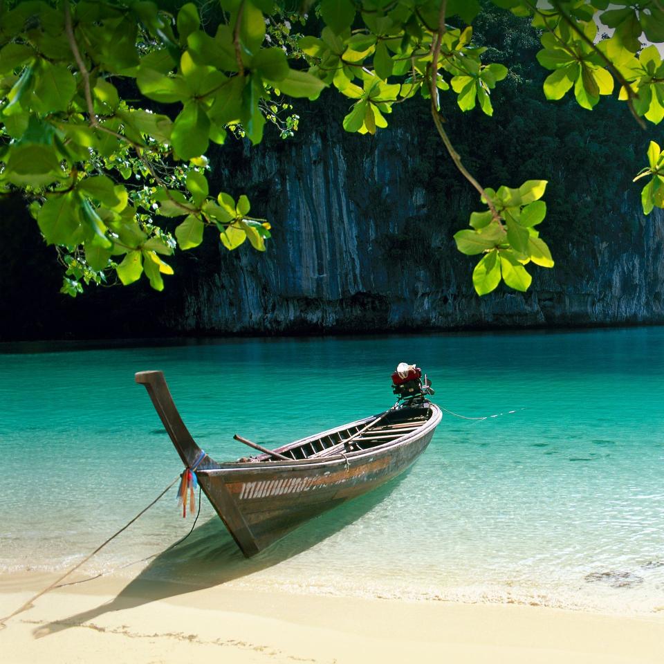 Tranquil Thai Longtail Boat - Related Dope Wallpapers wallpaper