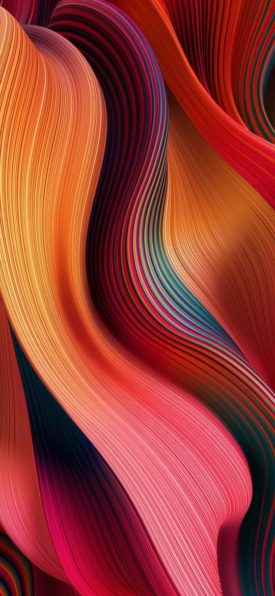Vibrant Abstract Waves - Related Ghetto Wallpapers wallpaper