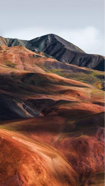 Vibrant Mountain Landscape - Related StockWalls wallpaper