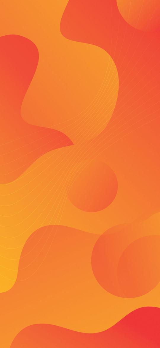 Warm Gradient Waves - Related 4K Wallpapers wallpaper