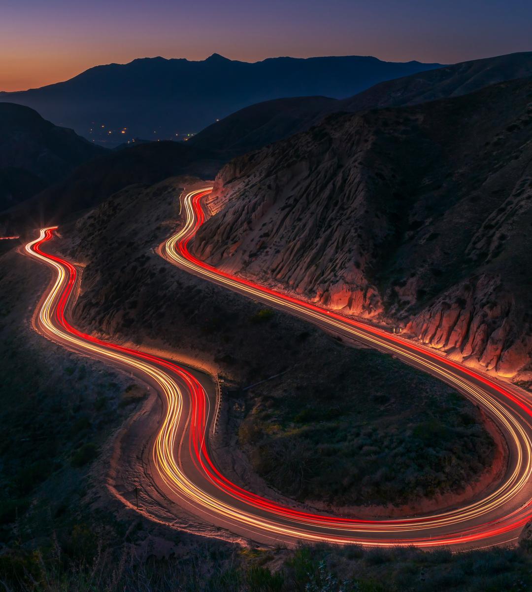 Winding Mountain Road