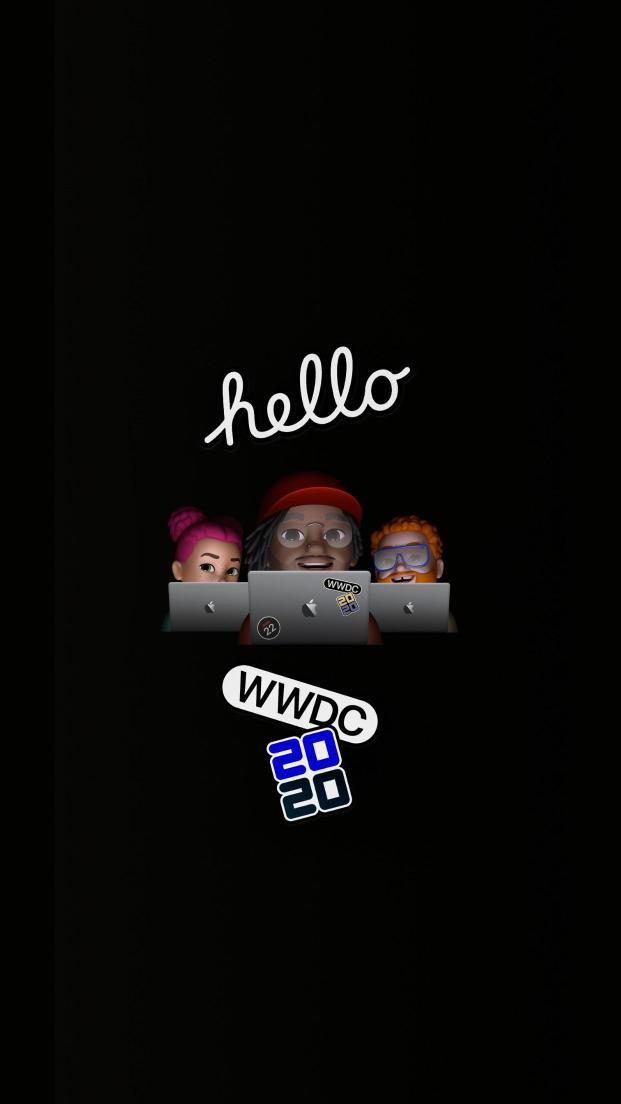 WWDC 2020 "Hello" - apple Wallpaper