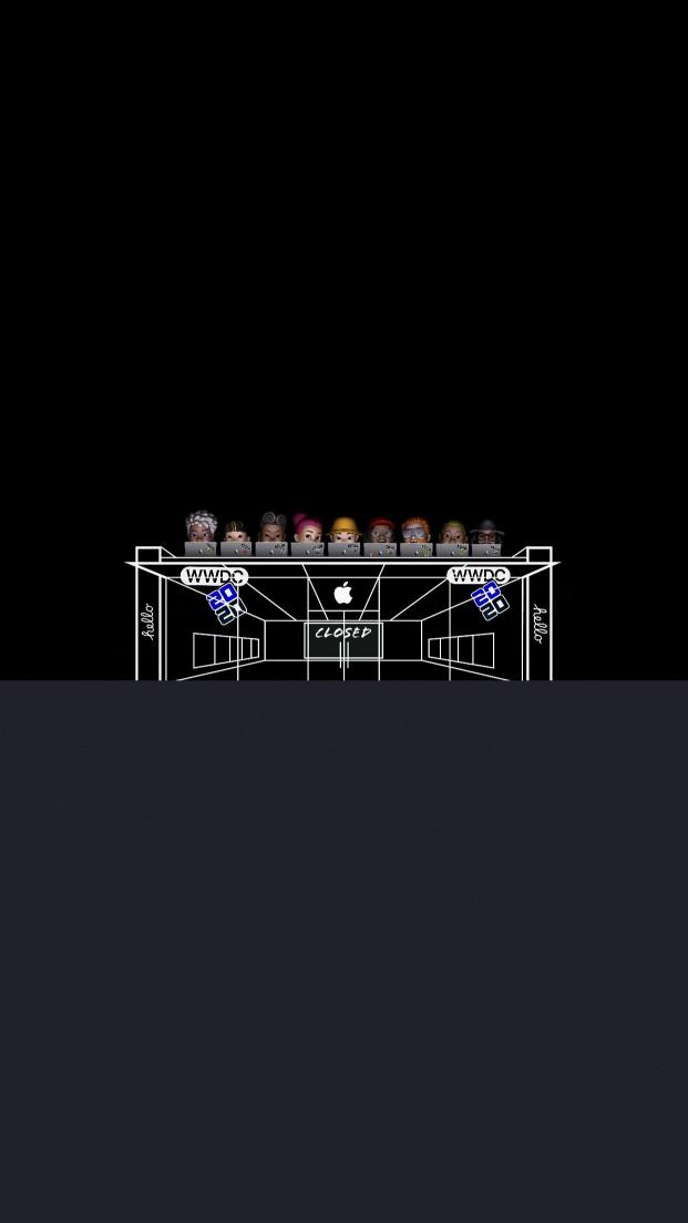WWDC Emoji Lineup - apple Wallpaper