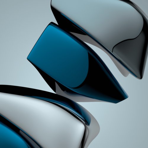 Blue Abstract 3D Shapes - Related Ghetto Wallpapers wallpaper